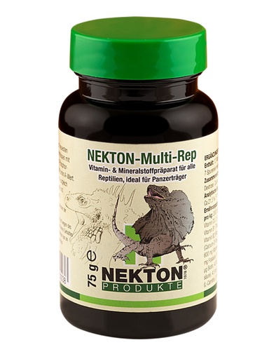 NEKTON MULTI-REP 35g Vitamini in minerali za vse plazilce, idealno za želve