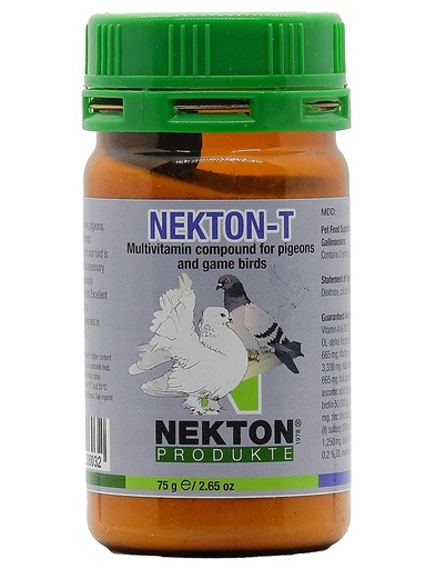 NEKTON-T 75 g Multivitamini za golobe in galiforme